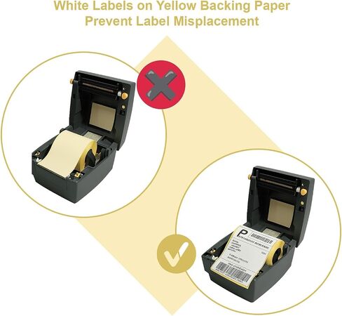 BrightMark - 4" x 6" Direct Thermal Shipping Labels – 220 Labels/Roll – for Postage – Strong Adhesive – Works with Rollo, Zebra, Jiose, MUNBYN, Brother (Not Compatible with Dymo Printers) in Kuwait