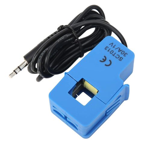 Yinhing Spit Sensor Transformer Clamp Current Transformer 30A أداة قياس عالية لرصد التيار المتردد، مكونات ABS مثالية للهندسة الكهربائية والتكييف in Kuwait