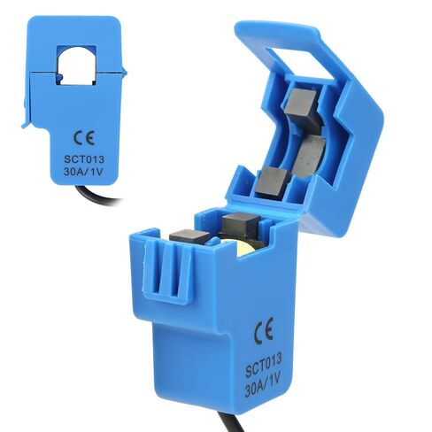 Yinhing Spit Sensor Transformer Clamp Current Transformer 30A أداة قياس عالية لرصد التيار المتردد، مكونات ABS مثالية للهندسة الكهربائية والتكييف in Kuwait