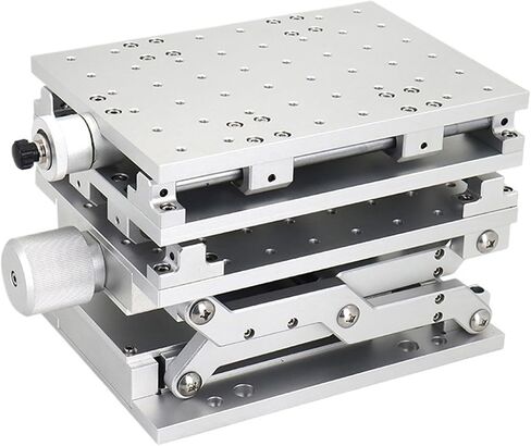 Portable Cabinet Case XYZ Moving Table (1/2/3 Axis) for Marking Engraving Equipment, Multiple Configurations (100x150x75mm) in Kuwait
