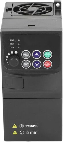 محول تردد WALFRONT 1.5KW 3 مراحل 320-460 فولت مدخل 0-380 فولت مخرج 0-999.9 هرتز مع ABS صناعي وشاشة رقمية للتحكم في سرعة محرك التيار المتردد in Kuwait