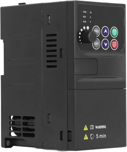محول تردد WALFRONT 1.5KW 3 مراحل 320-460 فولت مدخل 0-380 فولت مخرج 0-999.9 هرتز مع ABS صناعي وشاشة رقمية للتحكم في سرعة محرك التيار المتردد in Kuwait
