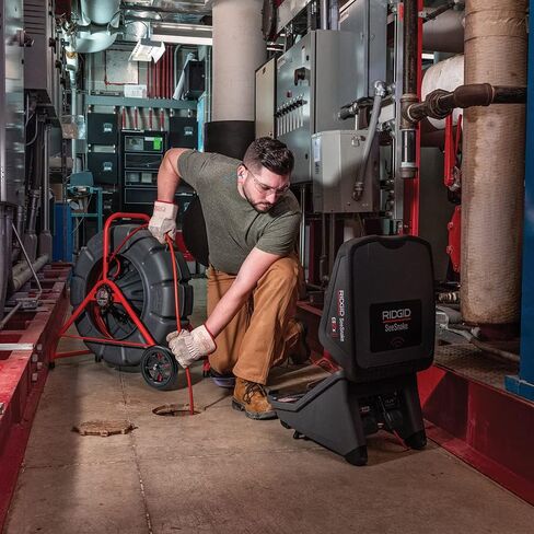 RIDGID 63603 200' Standard SeeSnake Self Leveling TruSense Sewer Camera Reel, Sewer Inspection in Kuwait