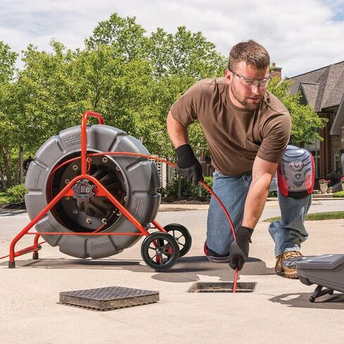RIDGID 63603 200' Standard SeeSnake Self Leveling TruSense Sewer Camera Reel, Sewer Inspection in Kuwait