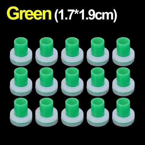 10-60PCS Leak-Proof Faucet PPR Pipe Plugs Sealing Gaskets Kit With Silicone Washers, Teflon Tape, Triangle Valve Seals For Plumbing Leak Prevention, Drip Resistance, Pipe Repair(Green,40pcs) in Kuwait