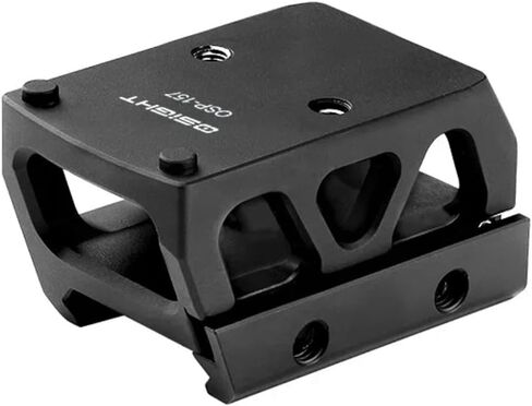 OSIGHT XE AMRS 2/6 MOA Dot & 32 MOA Circle متعدد الشبيكات لبصمة القدم 407C/507C المجمعة مع حامل OSP-157 Picatinny Riser in Kuwait