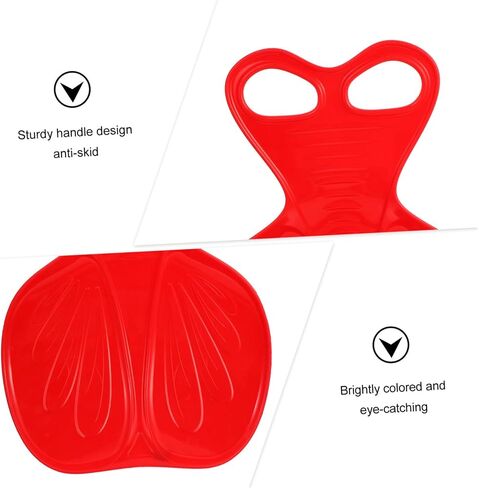 SUPVOX for Boys and Girls Grass Ski Board Snowboard Plate Bum Slider Seat Outdoor Play Equipment Random Color in Kuwait
