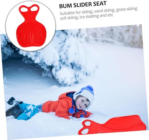 HANABASS Boys and Girls Grass Sliding Board Snowboard Plate for Outdoor Play Bum Slider Seat Sleigh for Boys and Girls Random Color in Kuwait