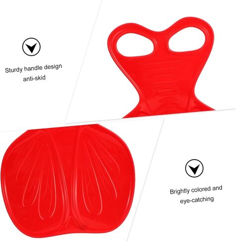HANABASS Boys and Girls Grass Sliding Board Snowboard Plate for Outdoor Play Bum Slider Seat Sleigh for Boys and Girls Random Color in Kuwait