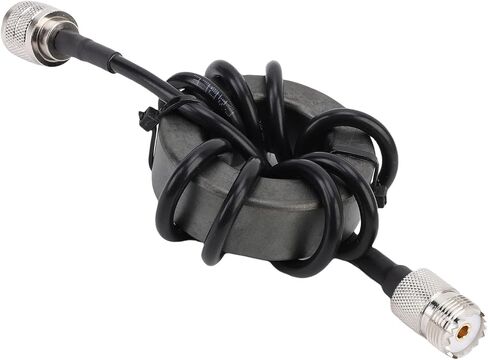 Shortwave Choke Magnetic, ZP614 EM43 1.8 to 30MHz High Frequency Radio Balun, 1: Current Type Anti Interference Balun, Ideal for Shortwave Communication & RF Testing in Kuwait