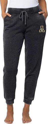 chicka-d Women's Slim Fit Joggers NCAA Primary Team Icon Charcoal, Appalachian State Mountaineers, Charcoal, Large in Kuwait