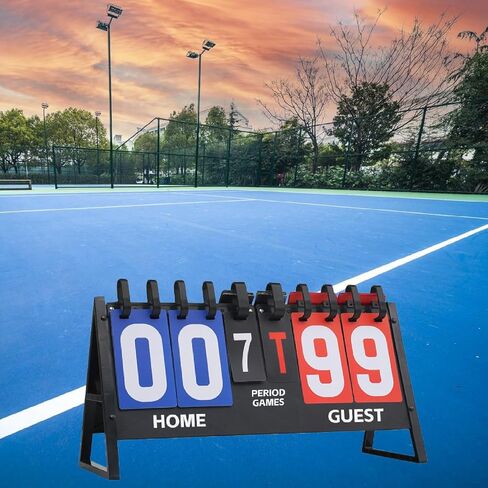 Flip Scoreboard, Table Top Scoreboard Multipurpose Portable Score Keeper for in Kuwait