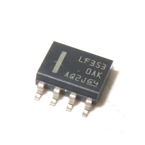 LF353P DIP8 LF353DR SOP8 SMD ثنائي القناة مضخم التشغيل IC 10 قطعة (LF353DR) in Kuwait