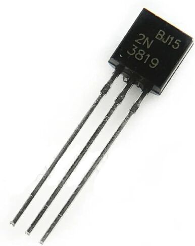 2N3819 في الخط TO-92 FET Triacs 25V 100MA N-C الترانزستورات 5 قطعة in Kuwait