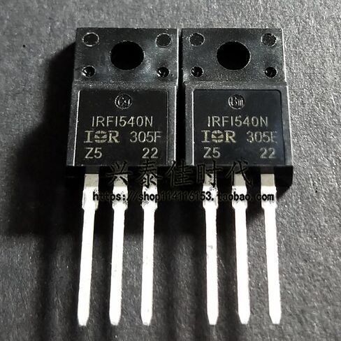 10 قطعة أصلية أصلية IRFI540N IRF1540N TO-220F in Kuwait