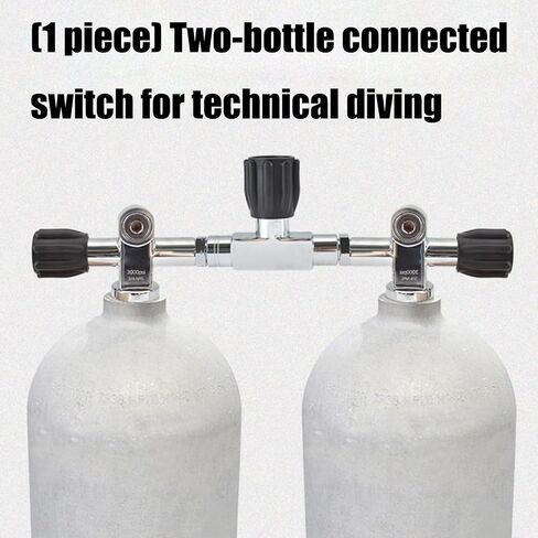 Deeply Water Diving Double Cylinder Valves Replacement Corrosion-Proof Manifold DIN Technical Gear Enduring Deeply Water Diving Double Cylinder Valves in Kuwait