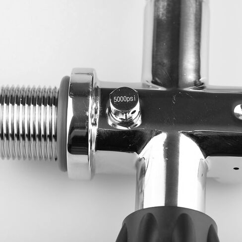 Deeply Water Diving Double Cylinder Valves Replacement Corrosion-Proof Manifold DIN Technical Gear Enduring Deeply Water Diving Double Cylinder Valves in Kuwait