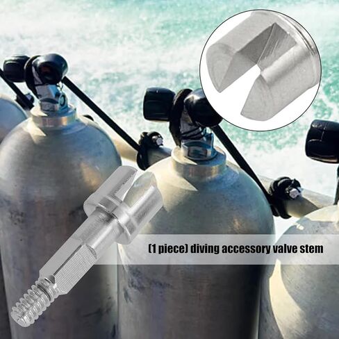 Stainless Steel Diving, Professional Snorkeling Gear Part with 300 Meter Depth Capacity Professional Diving Valves in Kuwait