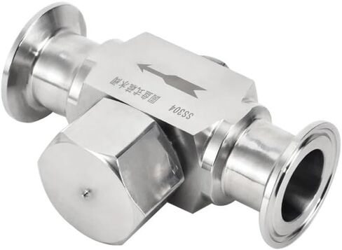 1.5" Tri Clamp OD 38mm Steam Trap SS304 Stainless Steel Thickened High Temperature Resistant Steam in Kuwait