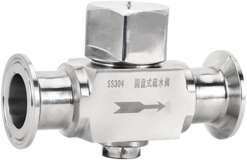 1.5" Tri Clamp OD 38mm Steam Trap SS304 Stainless Steel Thickened High Temperature Resistant Steam in Kuwait
