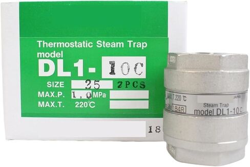Balanced Pressure Thermostatic Stainless Steel Steam DN8-25 Traps D Series Diaphragm Steam Traps DL1-10C(DN10) in Kuwait