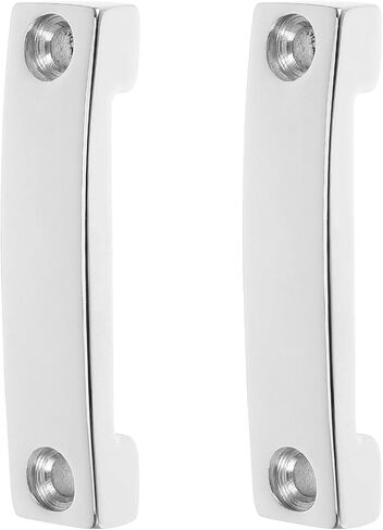 BESTonZON 2pcs Bimini Top Strap Pad Eye Footman's Loop Stainless Steel Kayak Deck Loop for Webbing Boat Camper Rv Truck Kayak Tie Downs in Kuwait