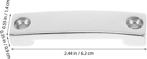 BESTonZON 2pcs Bimini Top Strap Pad Eye Footman's Loop Stainless Steel Kayak Deck Loop for Webbing Boat Camper Rv Truck Kayak Tie Downs in Kuwait