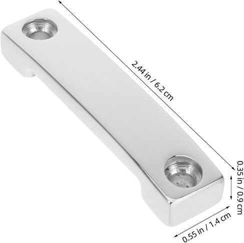 BESTonZON 2pcs Bimini Top Strap Pad Eye Footman's Loop Stainless Steel Kayak Deck Loop for Webbing Boat Camper Rv Truck Kayak Tie Downs in Kuwait