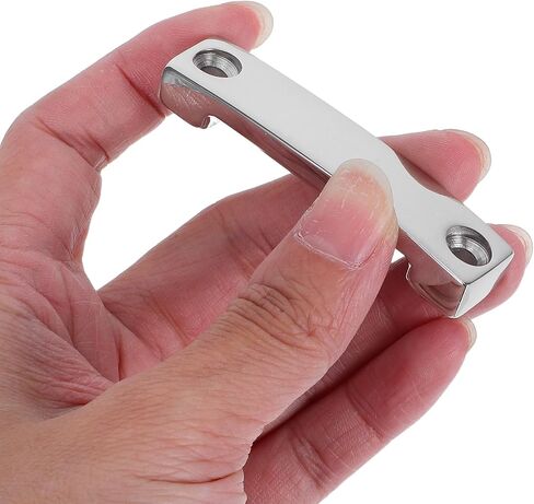 BESTonZON 2pcs Bimini Top Strap Pad Eye Footman's Loop Stainless Steel Kayak Deck Loop for Webbing Boat Camper Rv Truck Kayak Tie Downs in Kuwait