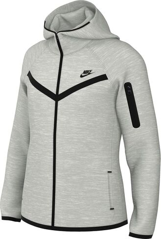 هودي بسحاب كامل للفتيات من Nike Sportswear Tech Fleece in Kuwait