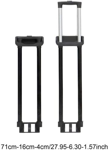 Telescopic Handle Replacement Luggage Repair Iron Material Suitcase Pull Out Rolling Spare Accessory Suitable for Frequent Men Women, 60CMX16CMX4cm in Saudi Arabia