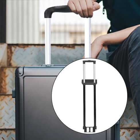 Telescopic Handle Replacement Luggage Repair Iron Material Suitcase Pull Out Rolling Spare Accessory Suitable for Frequent Men Women, 60CMX16CMX4cm in Saudi Arabia