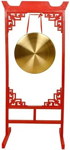 غونغ نحاسي غونغ عشاء غونغ قرع غونغ صيني يتضمن غونغ مطرقة اختيار يدوي لضمان الجودة (اللون: 42 سم، الحجم:) in Kuwait