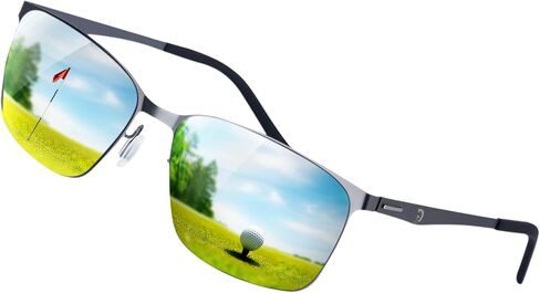 Golf Sunglasses for Men, Polarized Lenses for Green Reading, Lightweight & Stylish for Golfing, Fishing & Driving in Saudi Arabia
