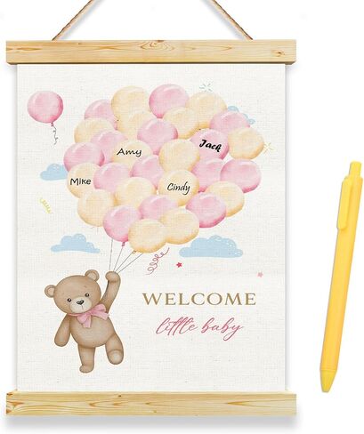 Cow Baby Shower Fingerprint Tree, Gender Reveal Party Decorations Gifts Ideas, Farm Baby Shower Guestbook, Canvas Thumbprint Hanging Paintings in Saudi Arabia