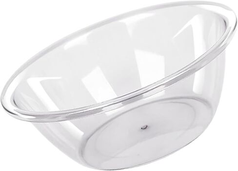 Yosoo Transparent Thick Plastic Washbasin Large Capacity for Dormitory Students, Household Use, PET Material for Multi Purpose Application (S) in Kuwait