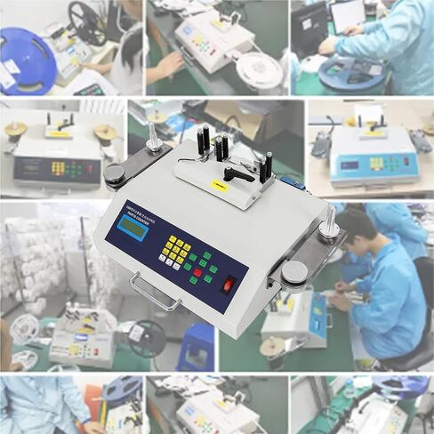 SMT SMD مكون عداد 50 وات أوتوماتيكي SMT/SMD أجزاء آلة عد المكونات شاشة LCD مع كشف التسرب لأي حجم عجلة الحزام، -99999 ~ 99999 قطعة نطاق العد in Kuwait