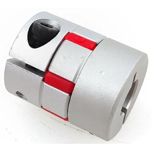 D20L25 5x8mm 3mm 4mm 5mm 6mm 6.35mm 7mm 10mm Spider Flexible Motor Coupler Aluminium Flexible jaw Coupling (6x6.35, 6201) in Kuwait