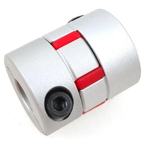 D20L25 5x8mm 3mm 4mm 5mm 6mm 6.35mm 7mm 10mm Spider Flexible Motor Coupler Aluminium Flexible jaw Coupling (6x6.35, 6201) in Kuwait