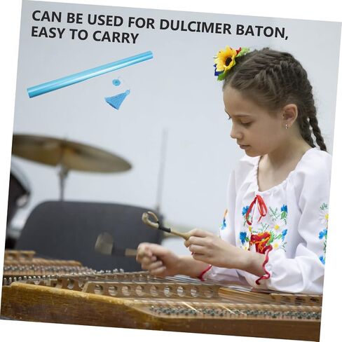 Toddmomy Dulcimer Storage Holder Portable Yangqin Musical Instrument Container Aluminum Alloy Easy Access Rotary for Storage for Musicians in Kuwait