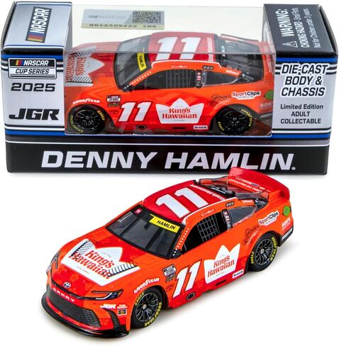 Denny Hamlin 2025 King's HI ARC Diecast Car 1:64 Scale in Kuwait