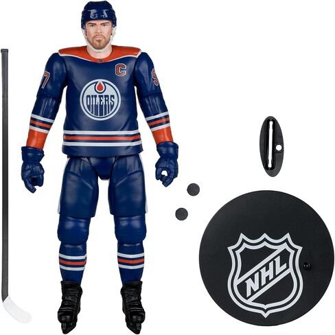 ألعاب ماكفارلين - NHL Connor McDavid (Edmonton Oilers) مجسم مجسم مقاس 6 بوصات من McFarlane's SportsPicks in Kuwait
