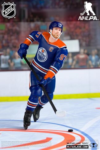 ألعاب ماكفارلين - NHL Connor McDavid (Edmonton Oilers) مجسم مجسم مقاس 6 بوصات من McFarlane's SportsPicks in Kuwait