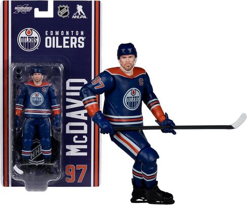 ألعاب ماكفارلين - NHL Connor McDavid (Edmonton Oilers) مجسم مجسم مقاس 6 بوصات من McFarlane's SportsPicks in Kuwait