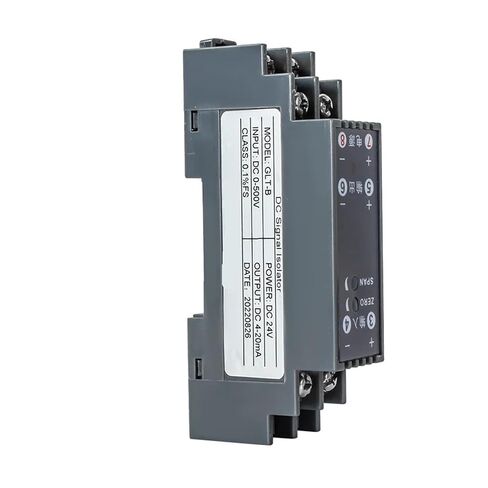 DC12V 1 in 1 Out 4-20mA Signal Isolator 0-10v to 4-20ma Signal Converter Isolator 4 20ma to 0 10v Analog Signal Converter DC24V Signal Isolator(1-5V Output) in Saudi Arabia