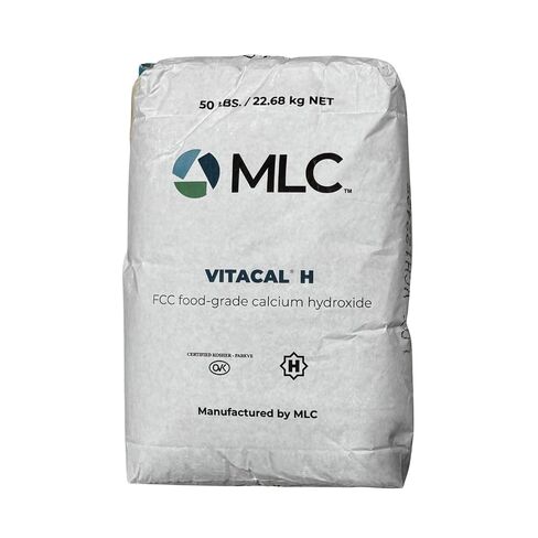 Calcium Hydroxide 99.9% (Hydrated Lime) Food Grade Vitacal®H 10LB in Kuwait