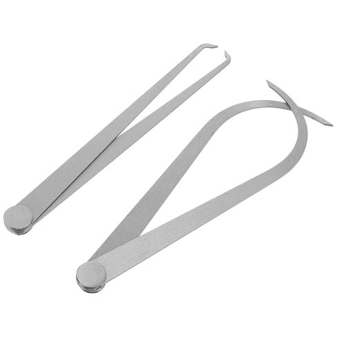 FOMIYES 2pcs 200mm Internal External Joint Caliper Set for Carving Sculpture and Modeling Measurement with Firm Joints for Precise Dimensional Inspection in Kuwait