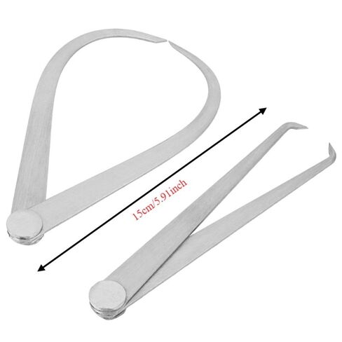 Stainless Steel Calipers 6 Inch 2 Pcs – Inside Outside Calipers for Machinist, Dimensional Measurement Tool Set with Stainless Iron in Kuwait