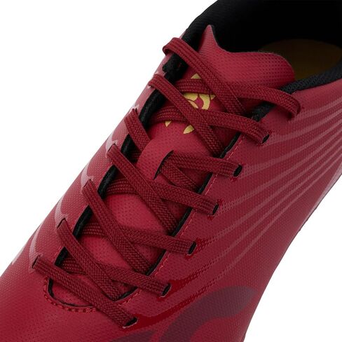 Canterbury Adults Unisex Stamped Ground Break Team Soft Ground Rugby Boots Red Dahlia in Saudi Arabia