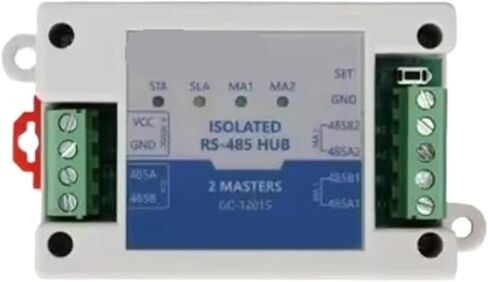 اثنان رئيسيان واحد/متعدد تابع RS485 مكرر ذاكرة تخزين مؤقت عزل إلكتروني ضوئي Modbus Dual Master Hub in Kuwait